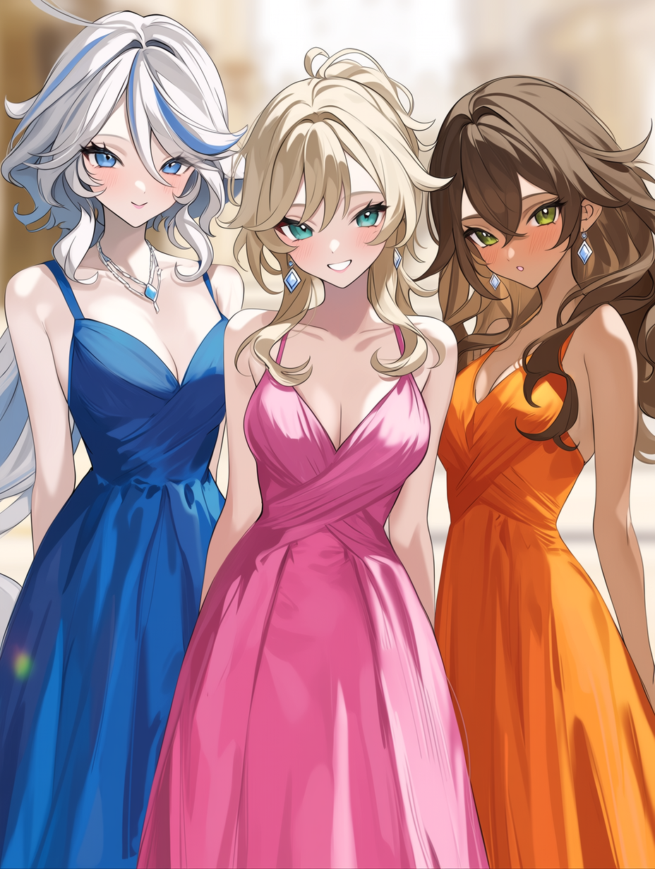 Vivienne, Clara, & Anya - Vying for Your Attention thumbnail