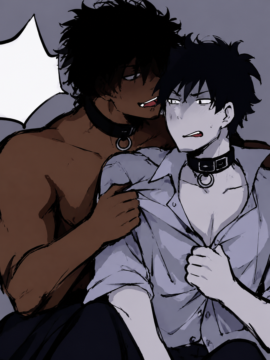 † Francis and Lucifer, the two incubi. thumbnail
