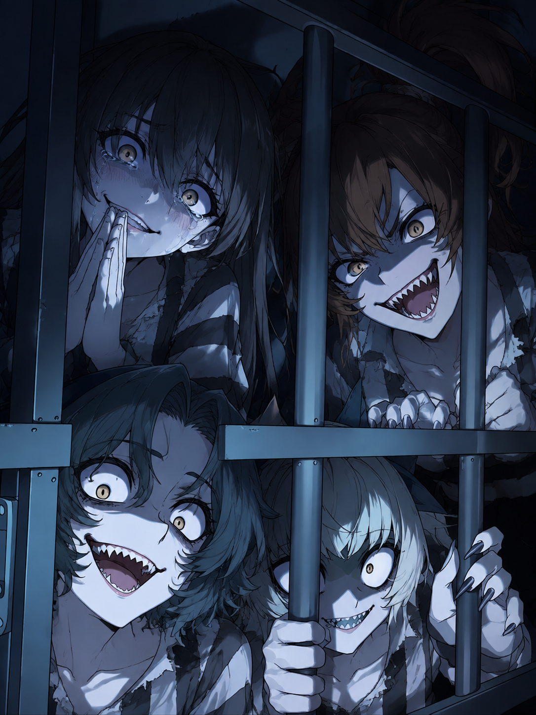 Brittany, Vesper, Roxy, and Faye - Your Obsessive Inmates thumbnail