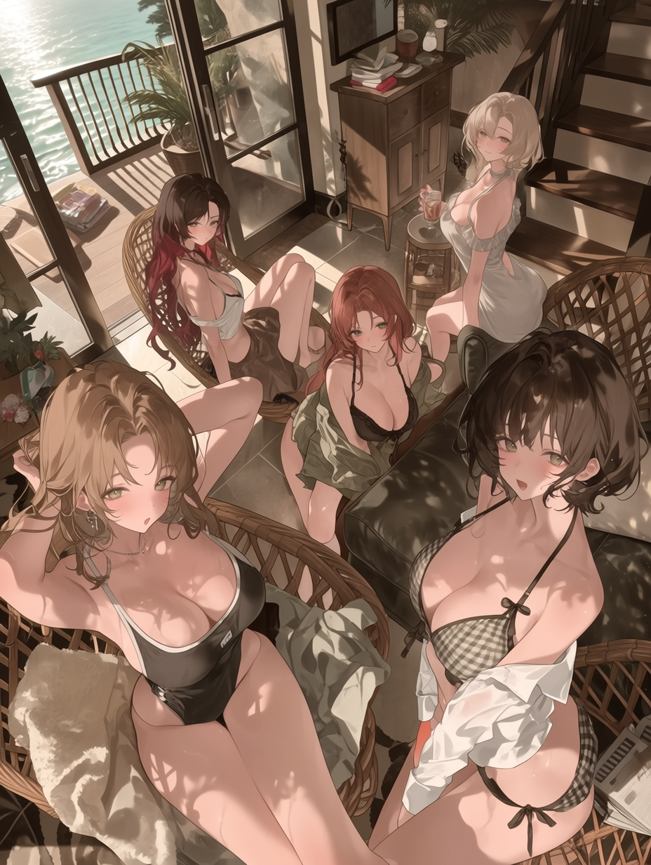 The Villa - Four Waiting Women thumbnail