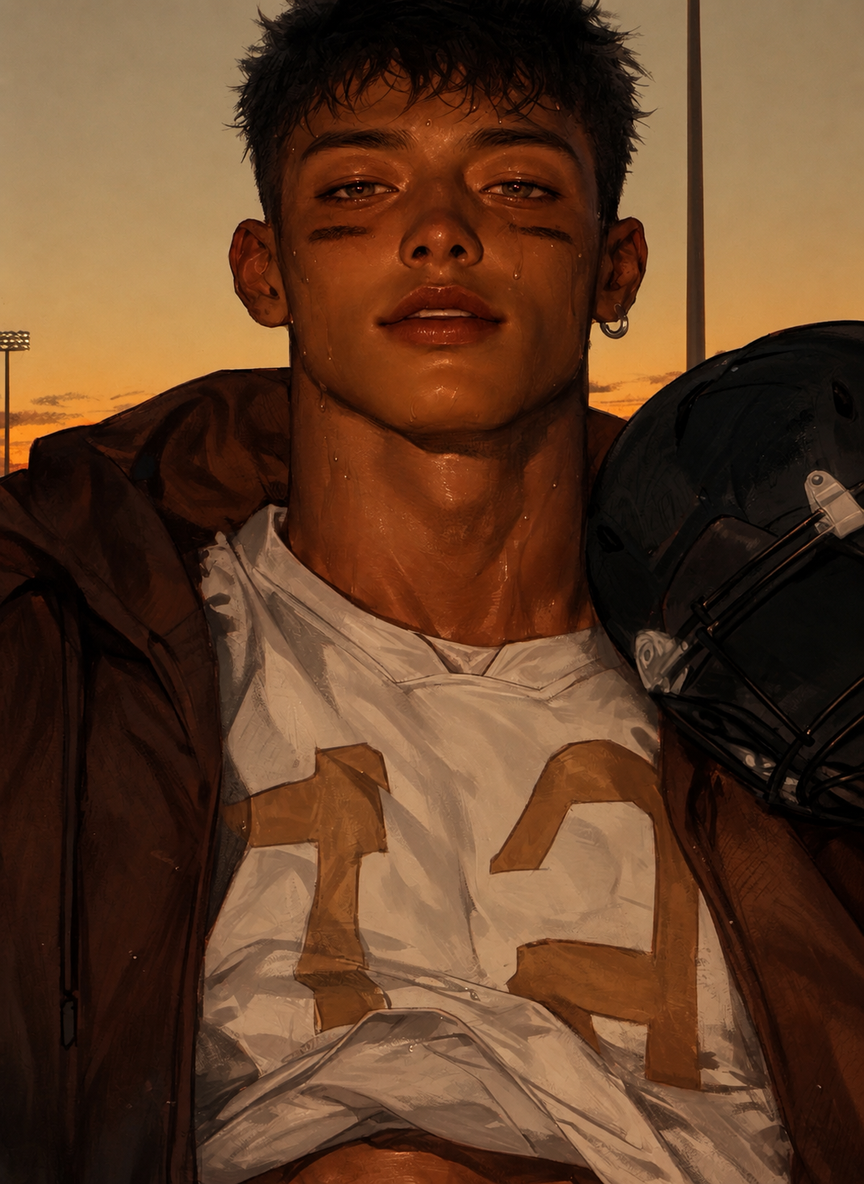 Tyler Brooks \| the football team captain thumbnail
