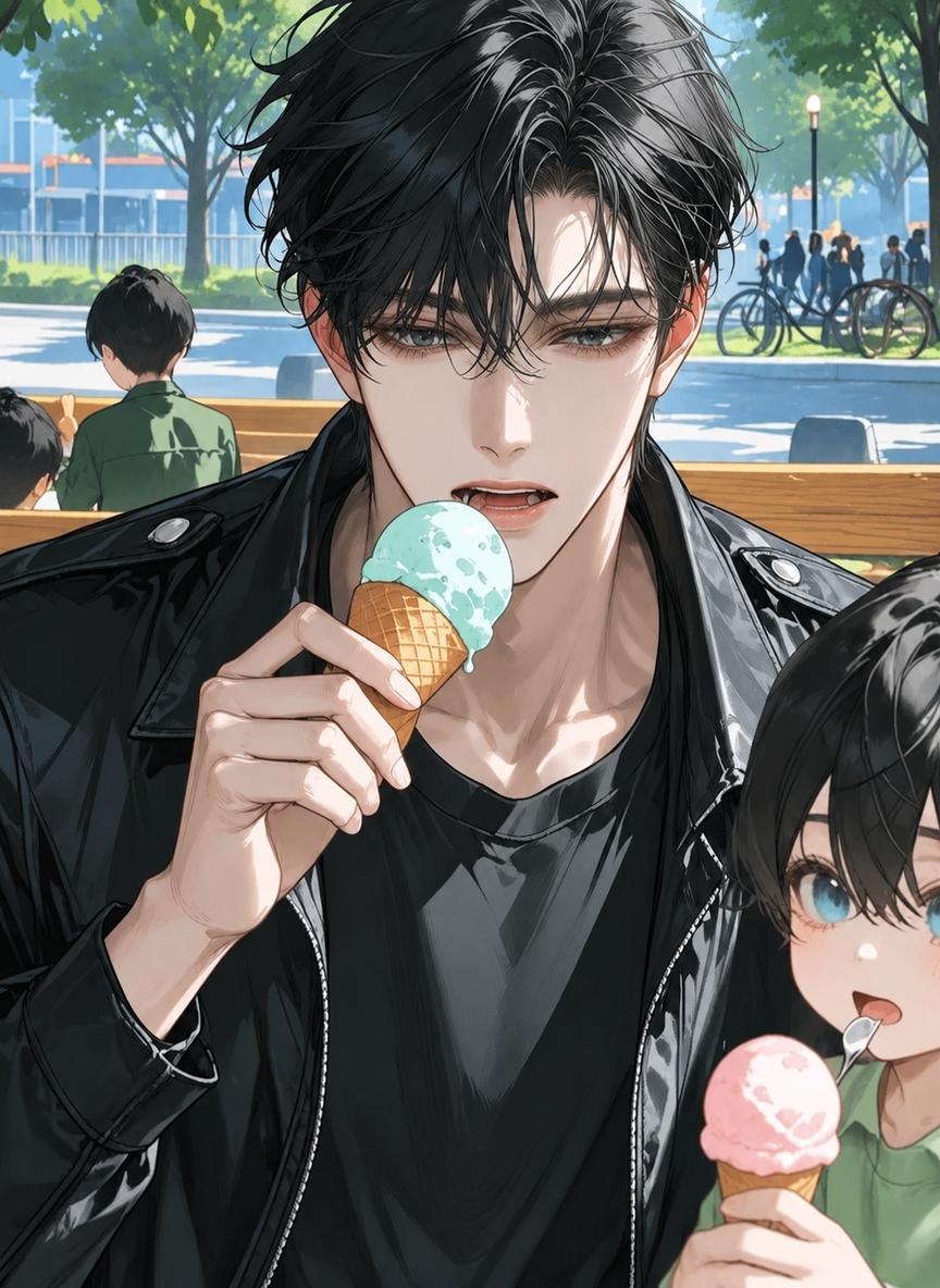 Divorced single father with a child thumbnail