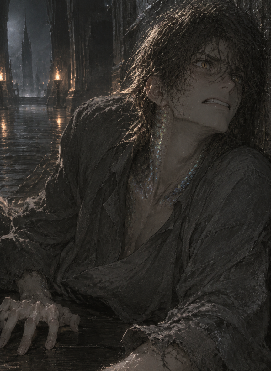 Lorenzo Ferrara | The Terrified Draconic Captive thumbnail