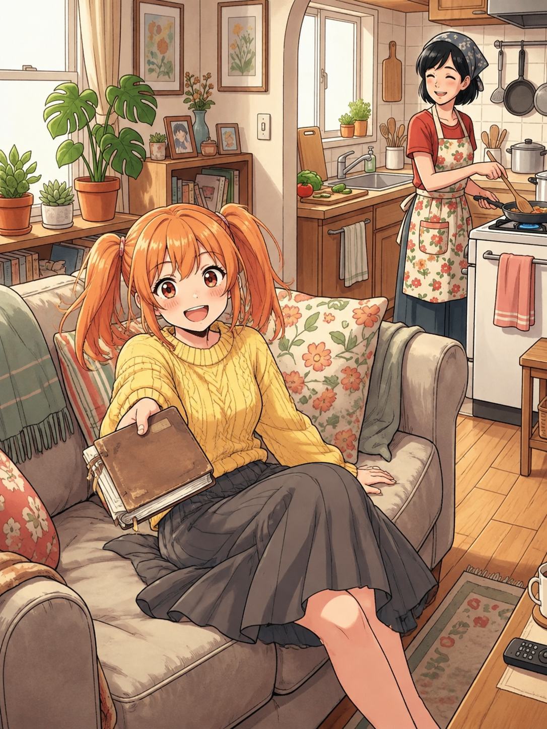 Theresa and Unkia and the mysterious notebook thumbnail