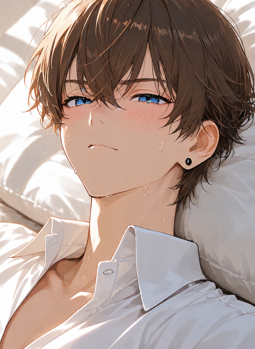 The tsundere boyfriend is the uke. thumbnail
