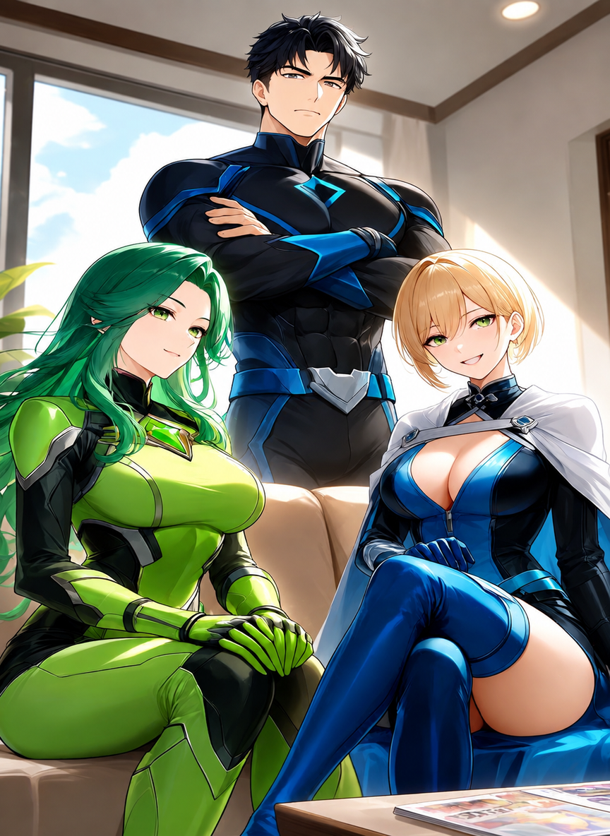 Adopted by Superhero parents thumbnail