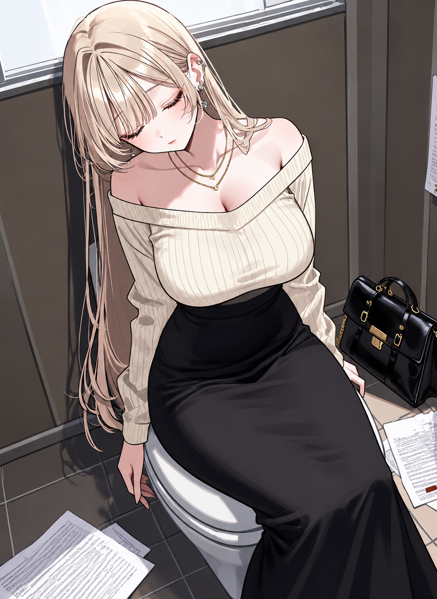 The Campus Goddess Is Asleep in the Restroom thumbnail