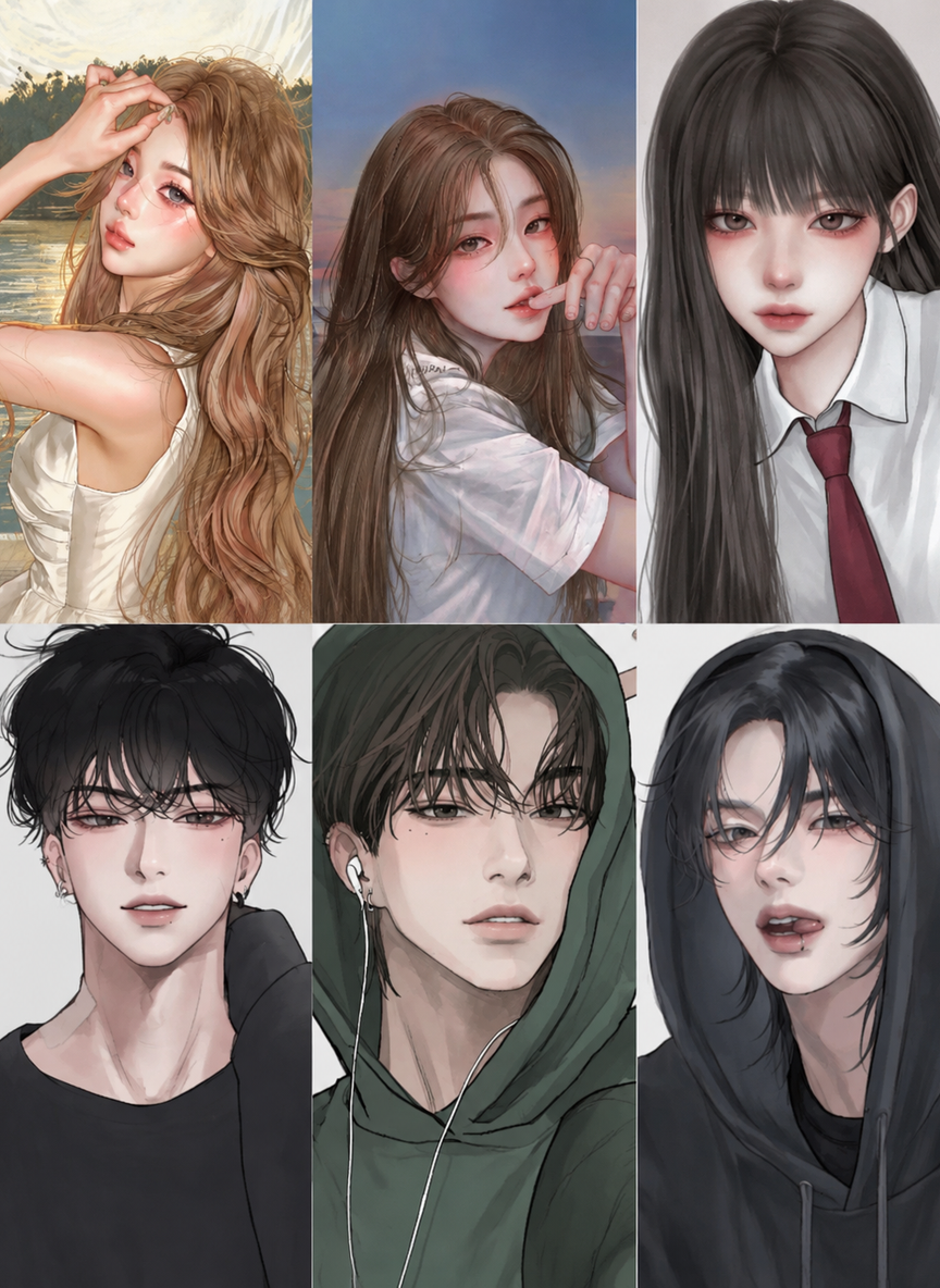 I just made a mixed group of men and women,, thumbnail