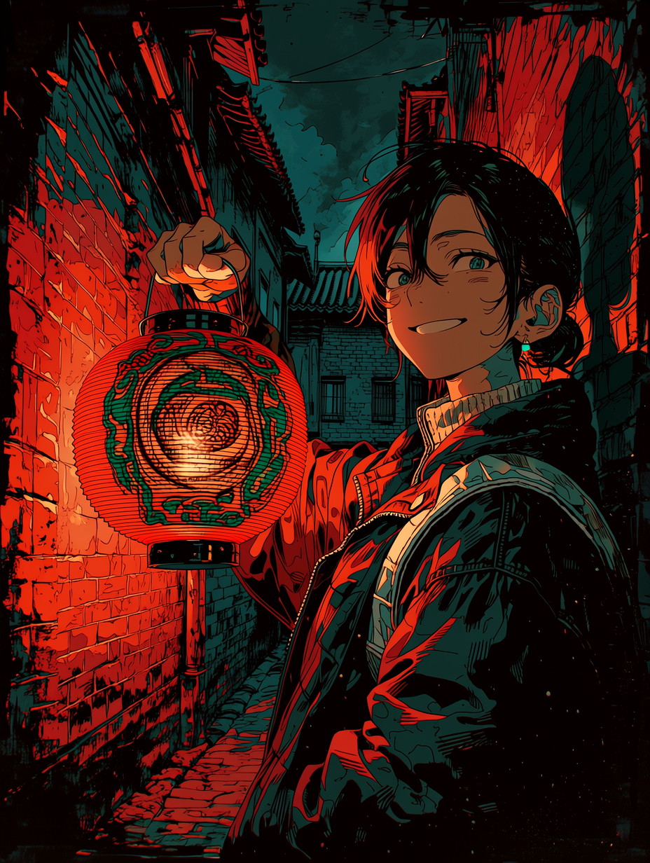 The Woman at the Alley Mouth thumbnail