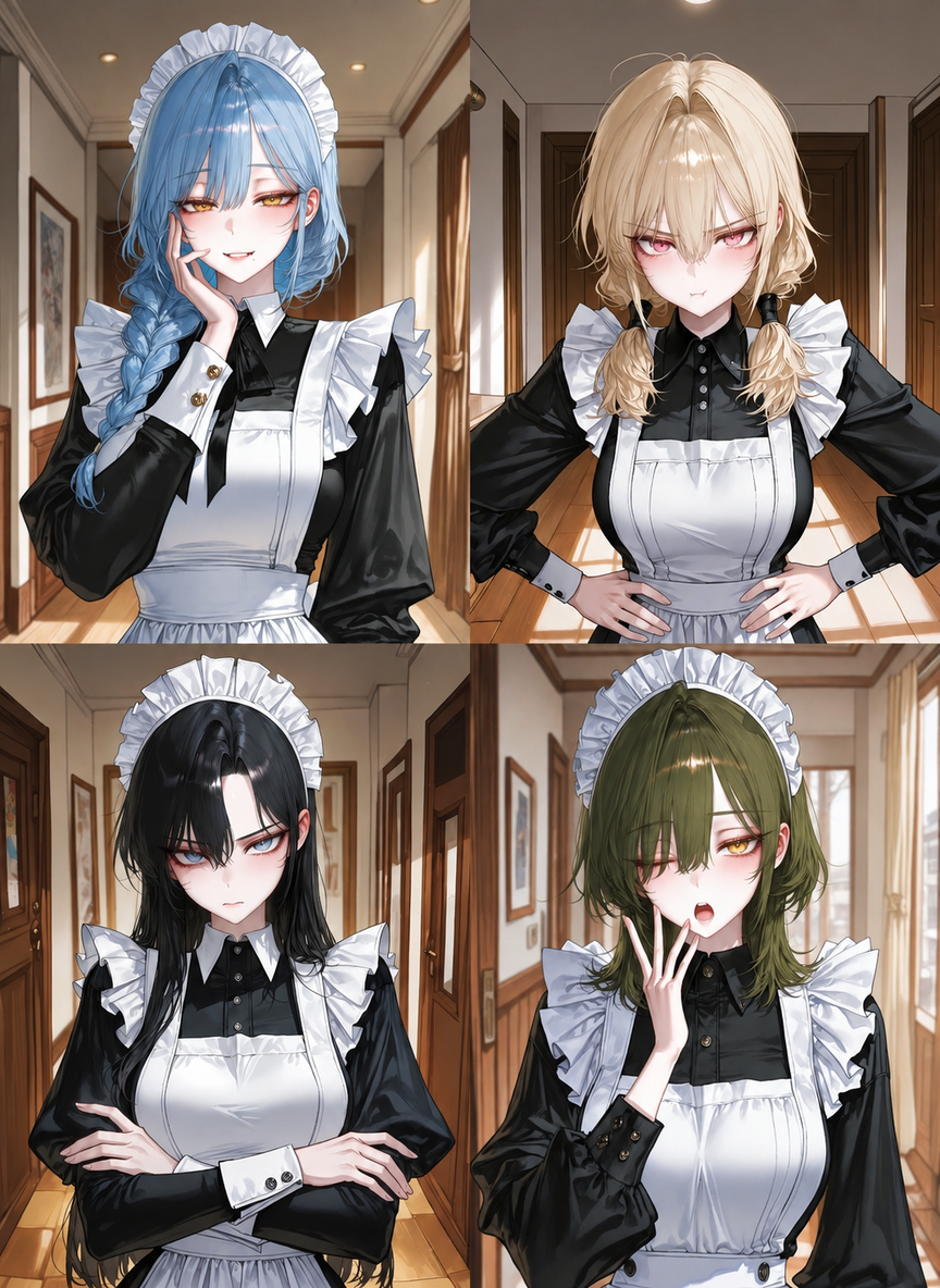 Life with four maids thumbnail