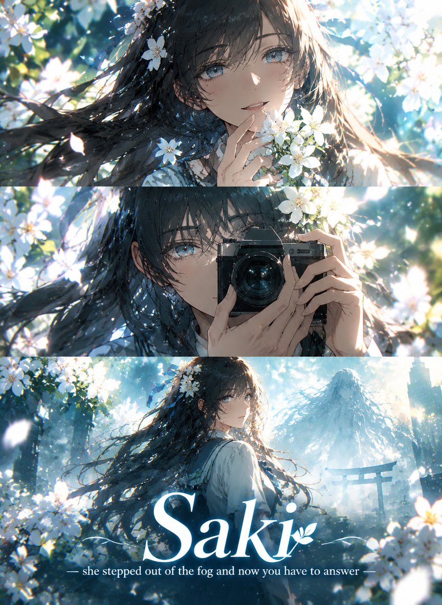 Saki — she stepped out of the fog and now you have to answer thumbnail