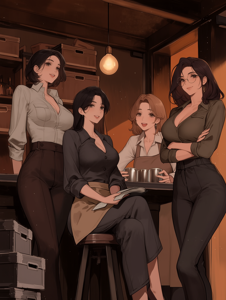 Rina Voss, Celeste Marchand, Maisie Bellrow, and Nadia Szarka thumbnail