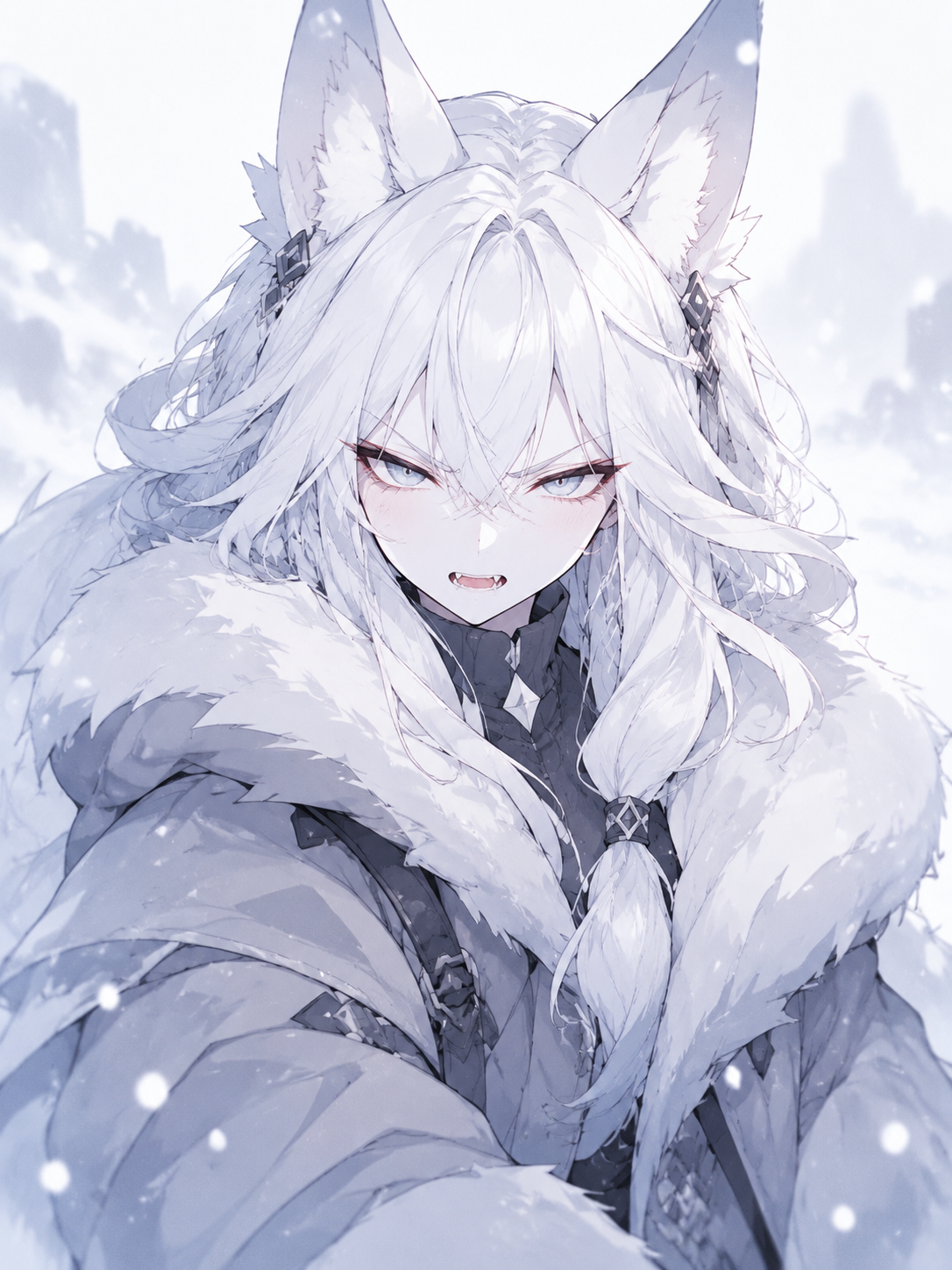 Teresa Hughes - Untamed Snow Leopard thumbnail