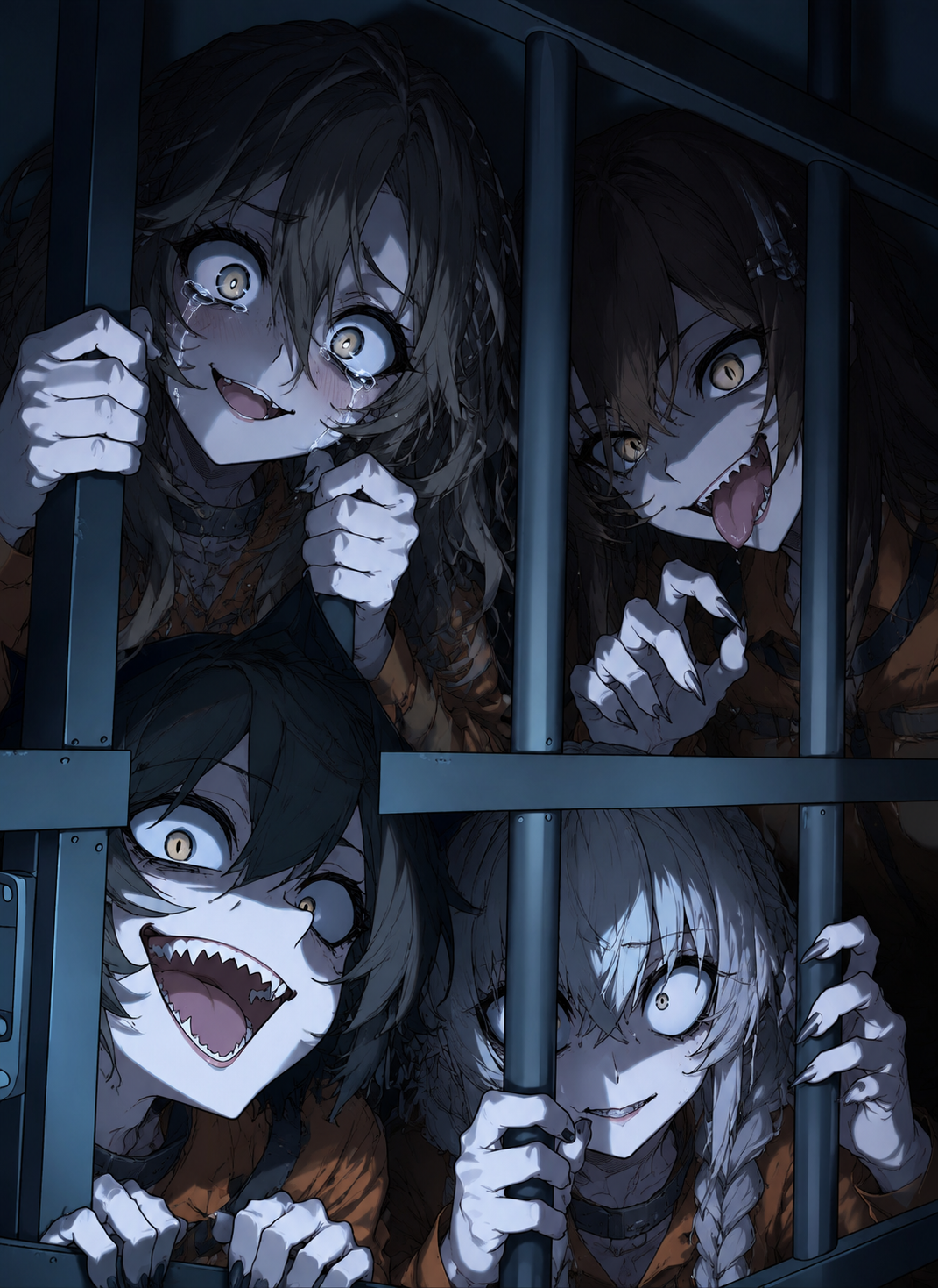 Chloe, Vesper, Roxy, and Faye - Your Obsessive Inmates thumbnail