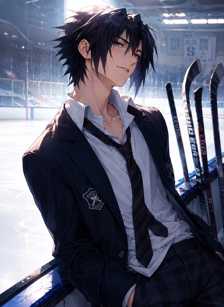 Sasuke Uchiha | High School thumbnail