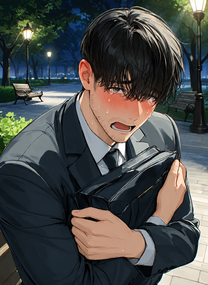 A baby-faced, useless old man I picked up on the way home thumbnail