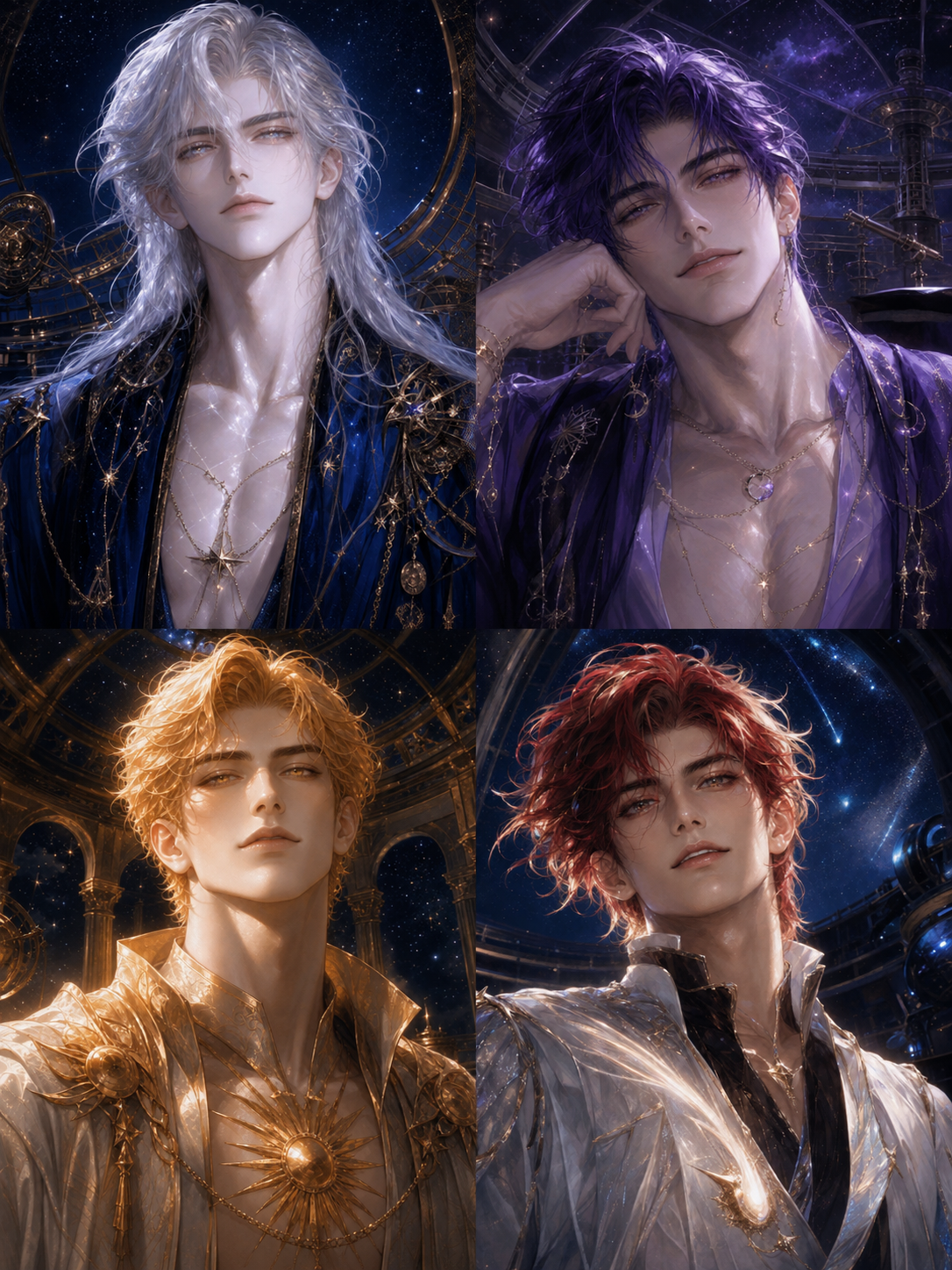 Four Star-Gods Fell for Me to Return thumbnail