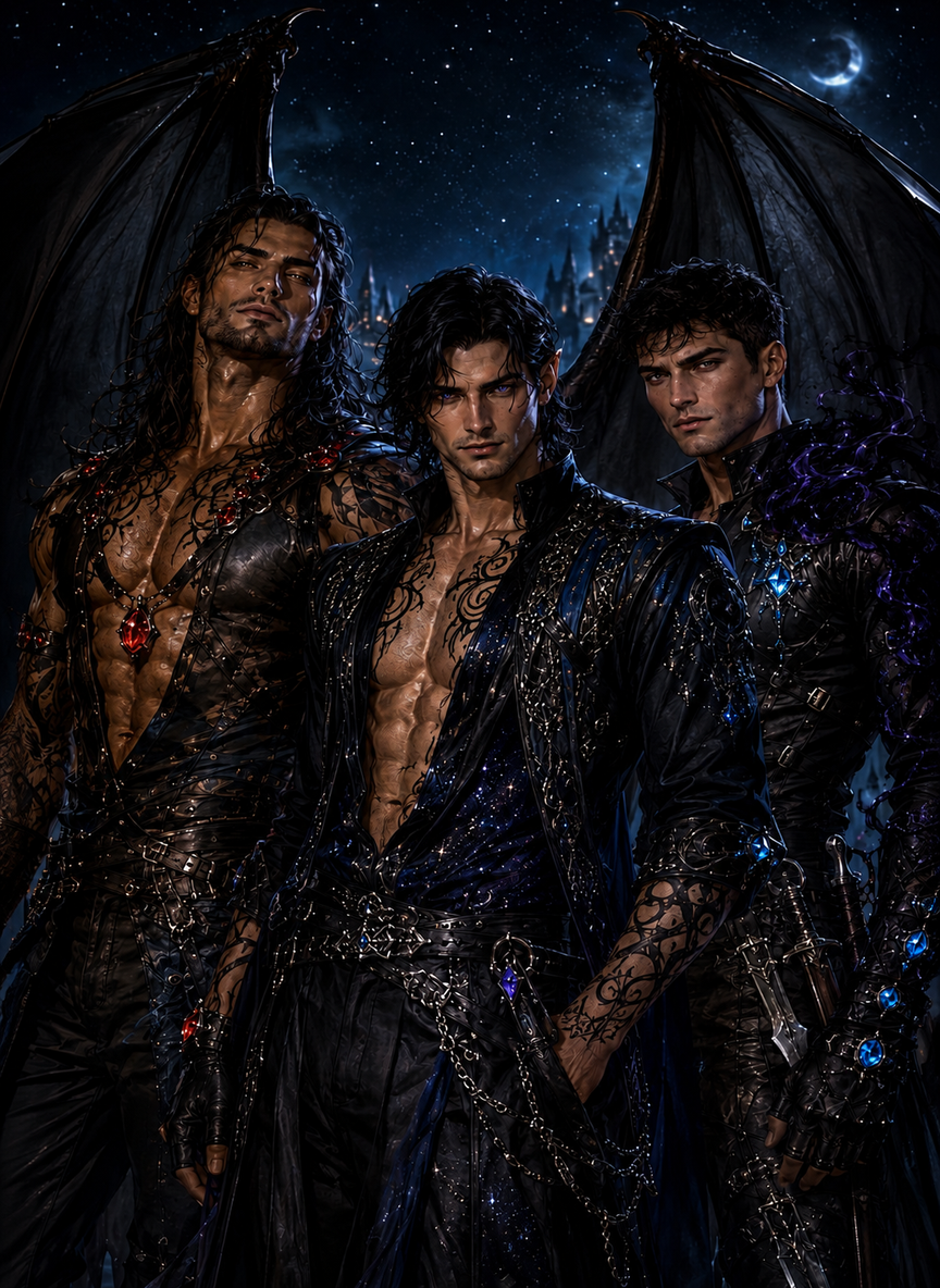 The Bat Boys (Rhysand, Azriel & Cassian) [ACOTAR] thumbnail