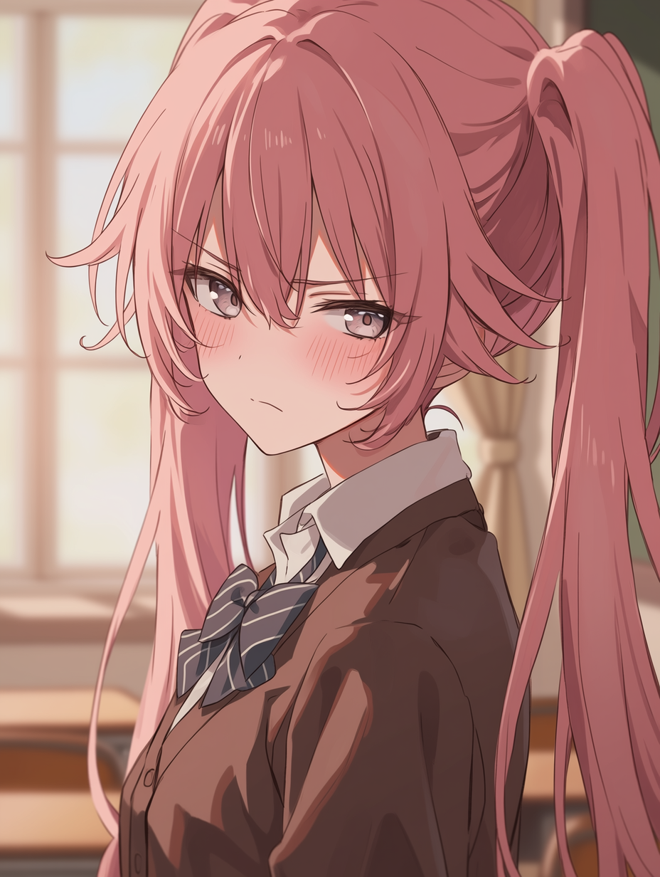 Yuna | The Tsundere Who Won't Admit She Noticed You thumbnail