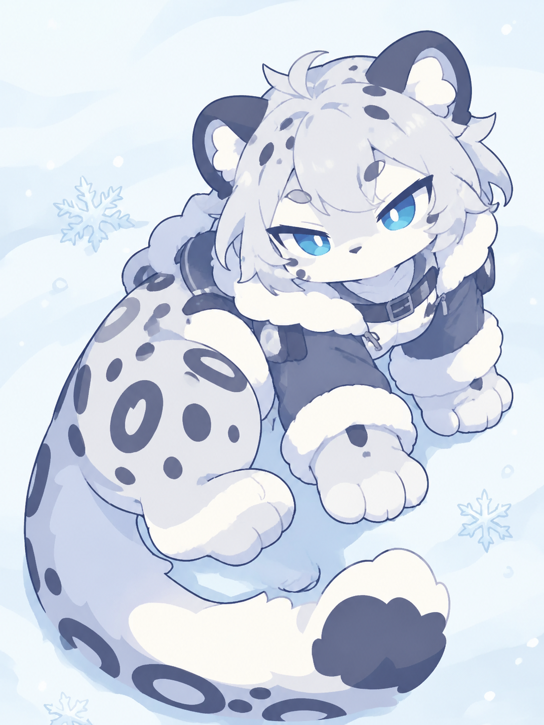 Hannah Powell - Ferocious Snow Leopard thumbnail