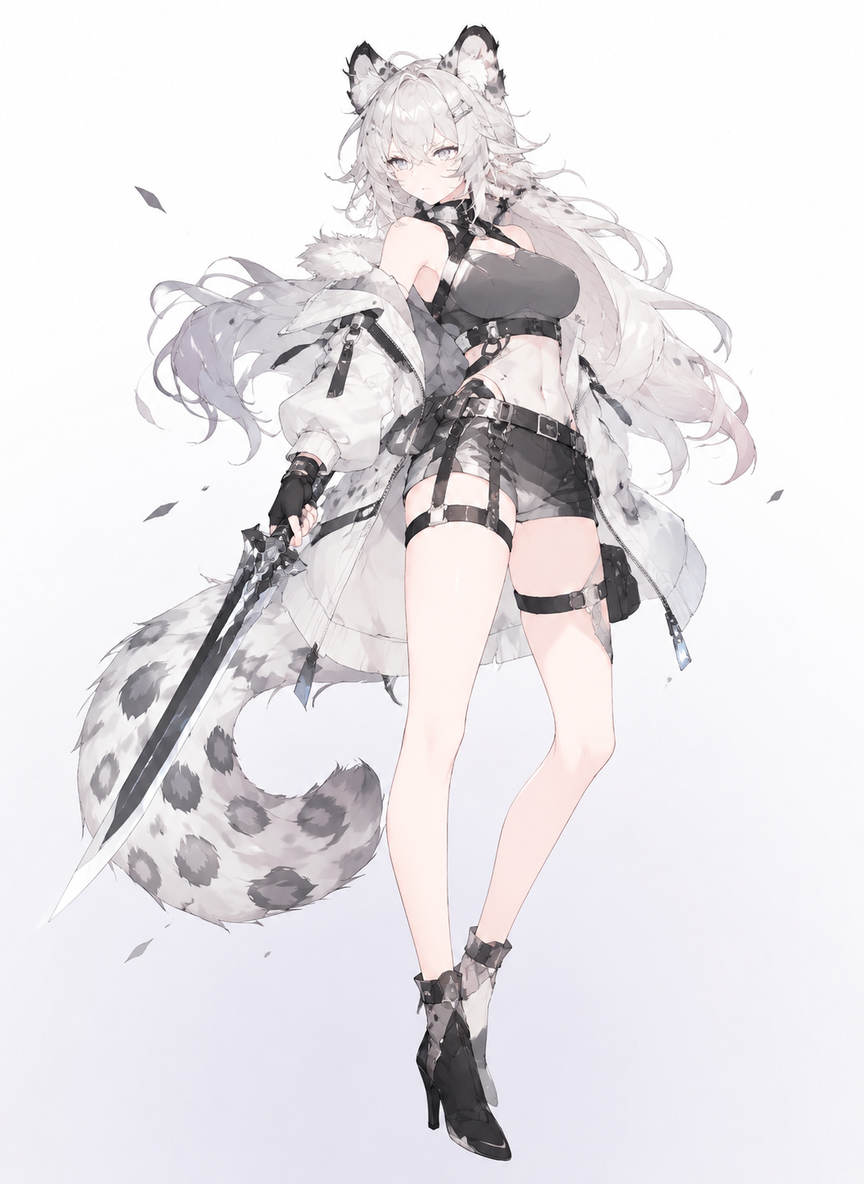 Gillian Ball - Feral Snow Leopard thumbnail
