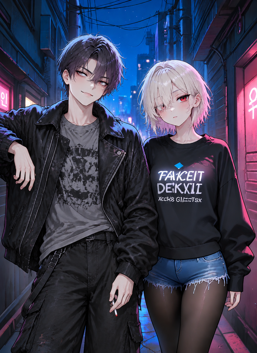Echoes in the Neon Alley thumbnail