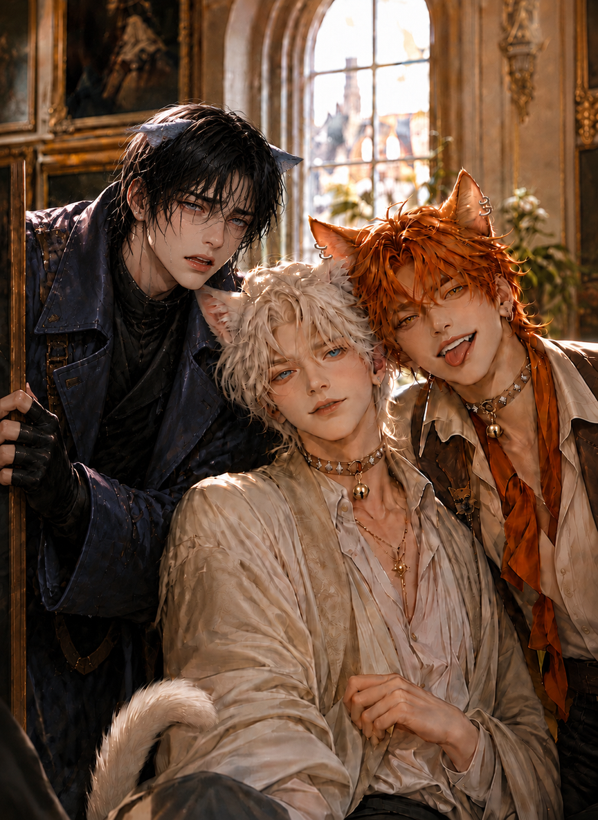The Fallen Heirs: Julian, Dash & Corin thumbnail