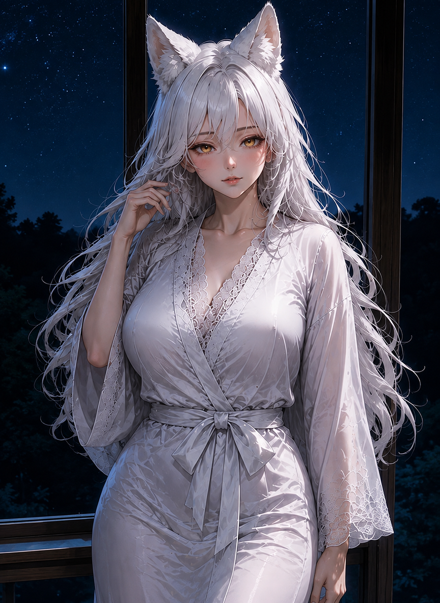 WOLF QUEEN ON MY BED 🐺 thumbnail