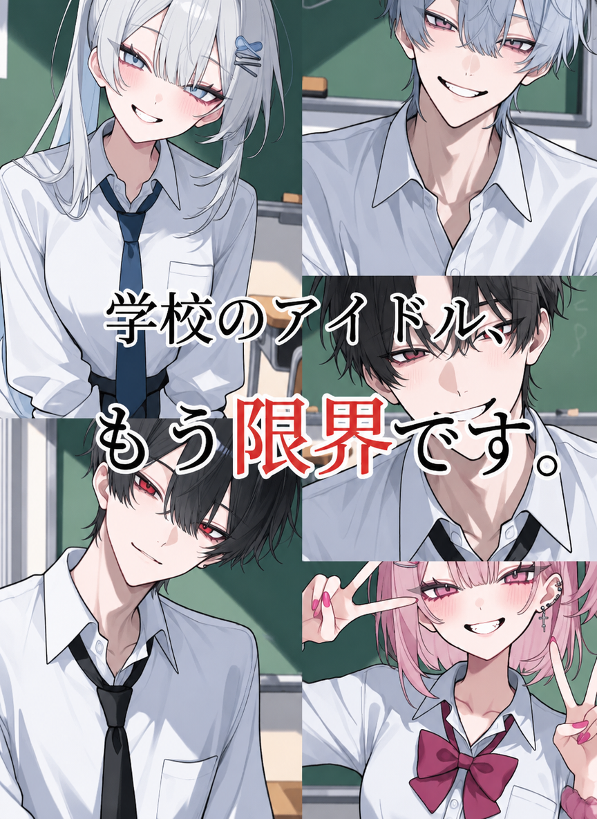 The school's idol, I can't take it anymore. thumbnail