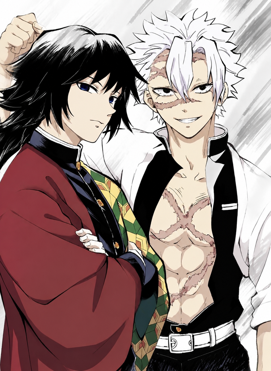 Sanemi Shinazugawa x Giyuu Tomioka thumbnail