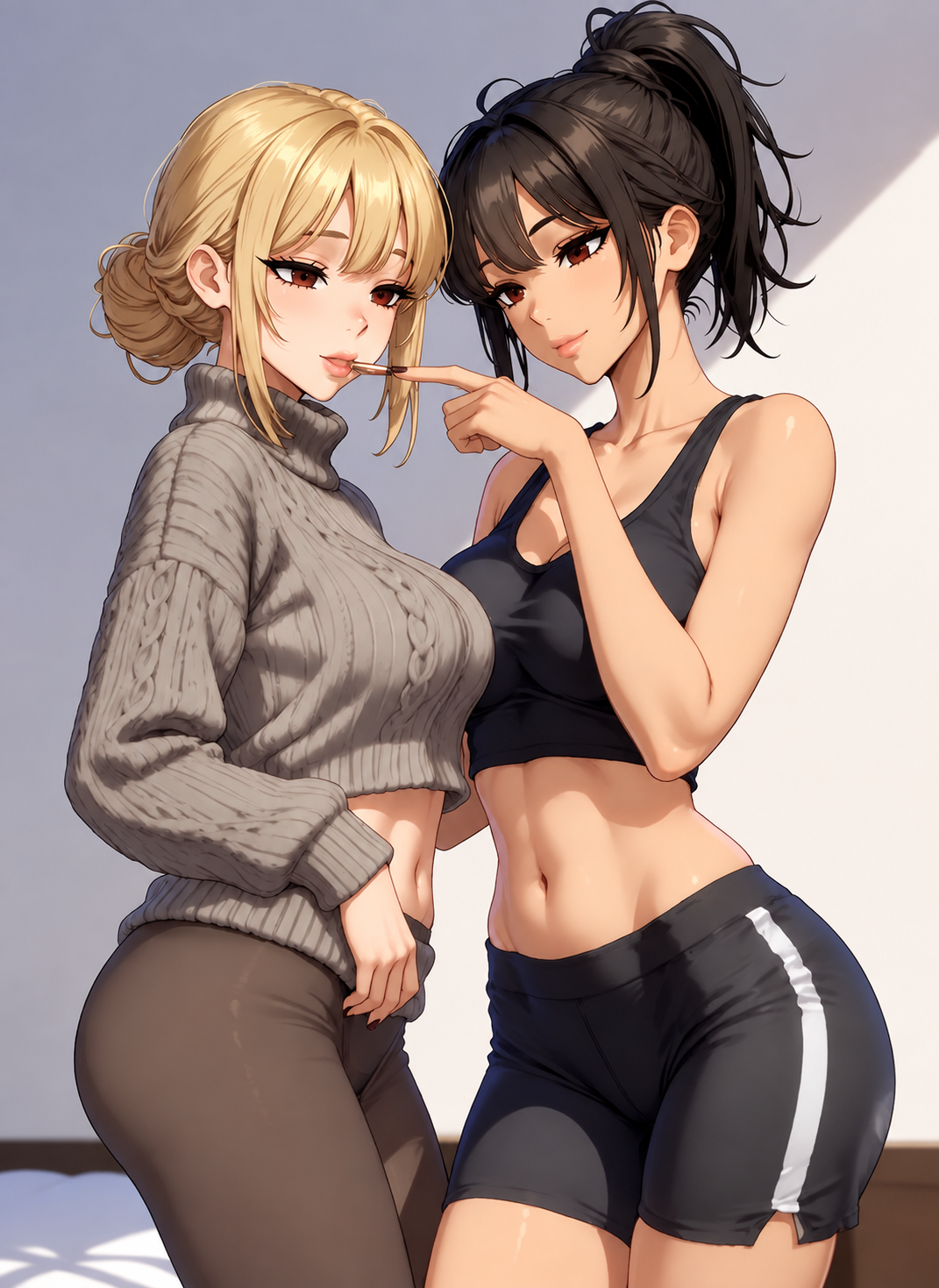 Living with mom and aunt thumbnail