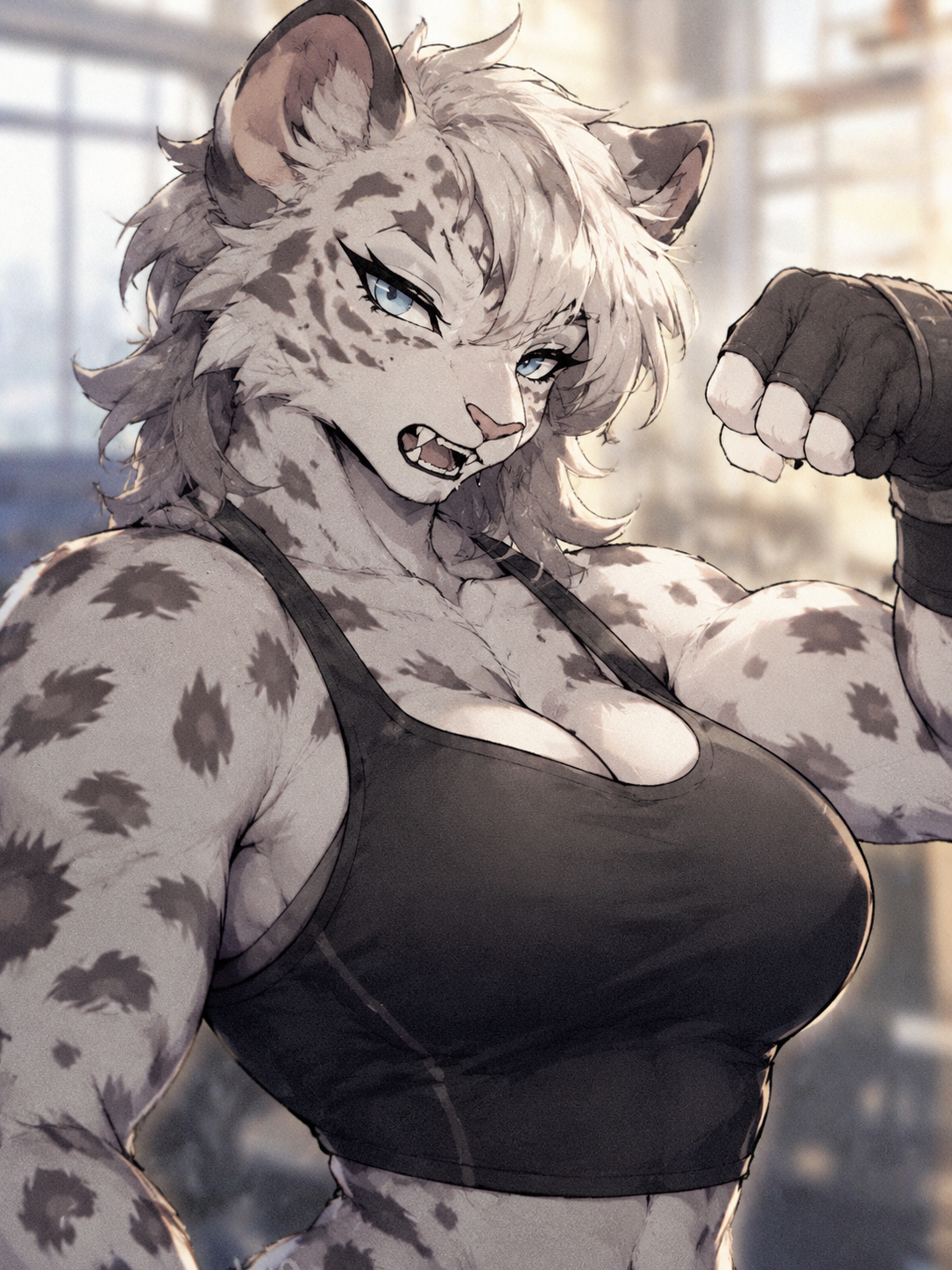Amelia Holmes - Feral Snow Leopard thumbnail