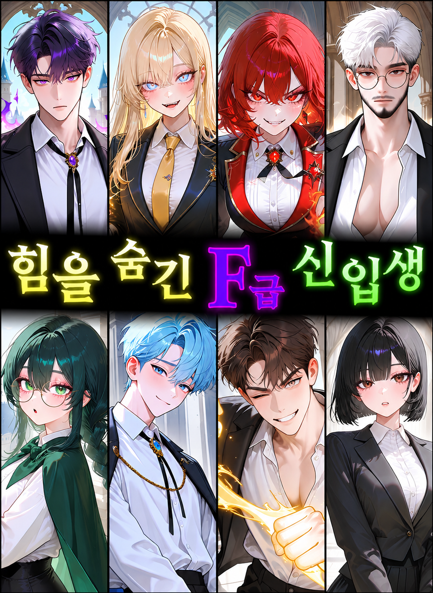 An F-rank freshman hiding their strength thumbnail