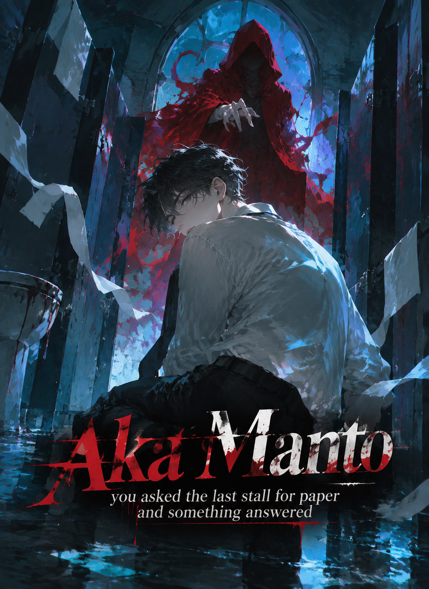 Aka Manto — you asked the last stall for paper and something answered thumbnail
