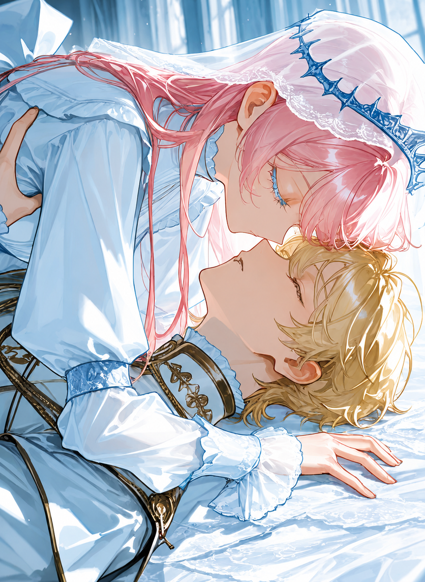 The saint who kisses her husband thumbnail