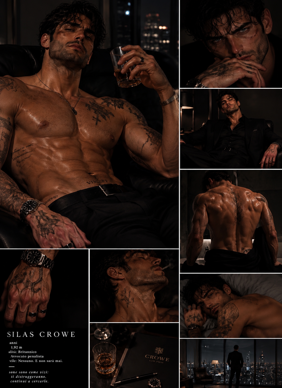Silas Crowe - dark romance thumbnail
