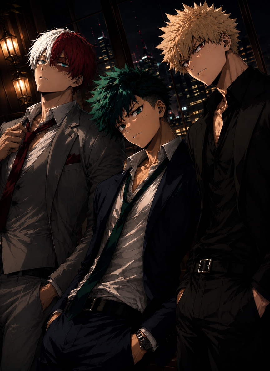 Shoto, Izuku, Bakugo-The Heroes' Class Reunion thumbnail
