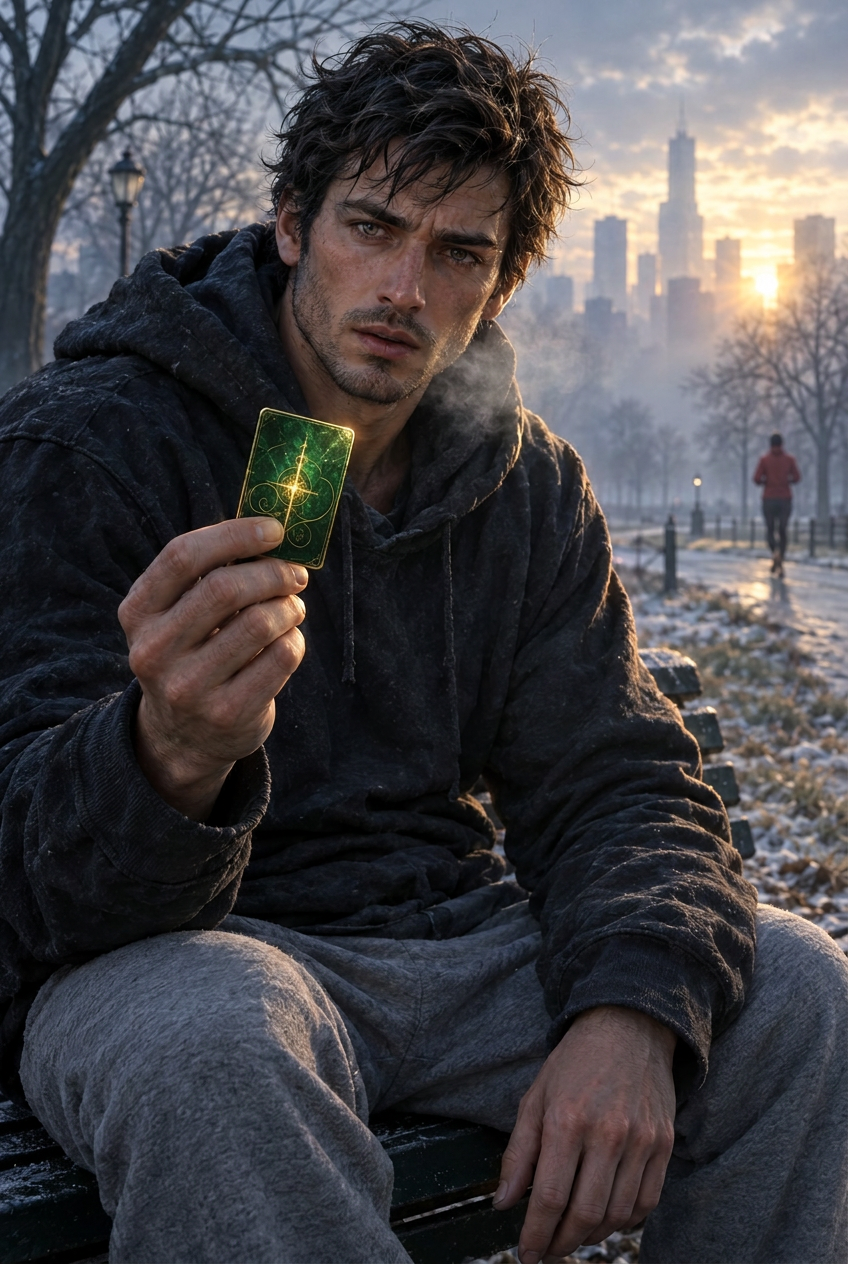 Woke up on a park bench and found a universal card in my pocket thumbnail