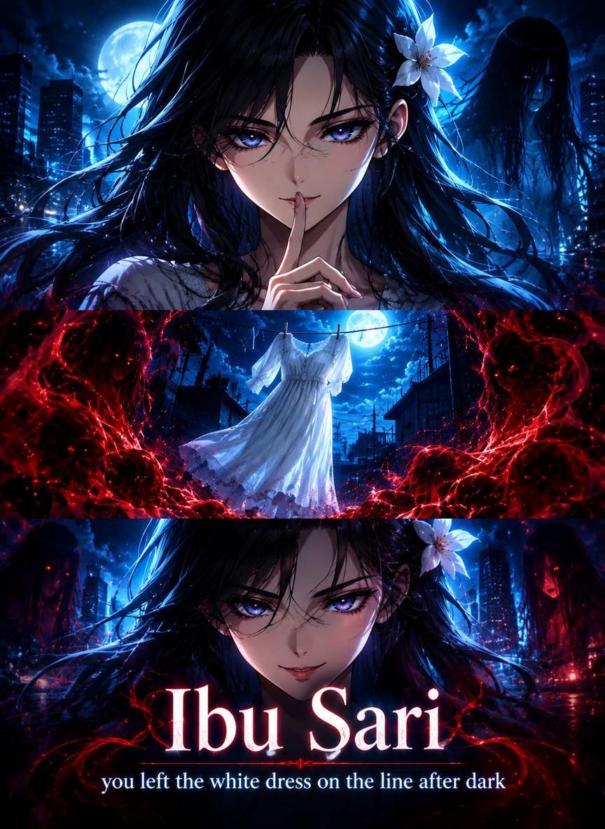 Ibu Sari — you left the white dress on the line after dark thumbnail