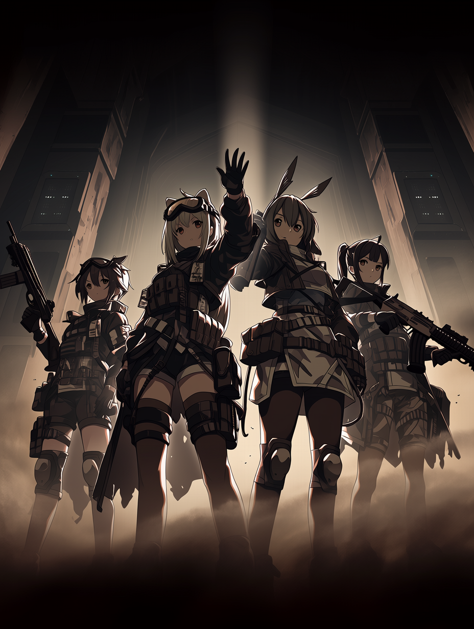 Zara, Morgan, Elara, and Lyra - The Trespassers thumbnail