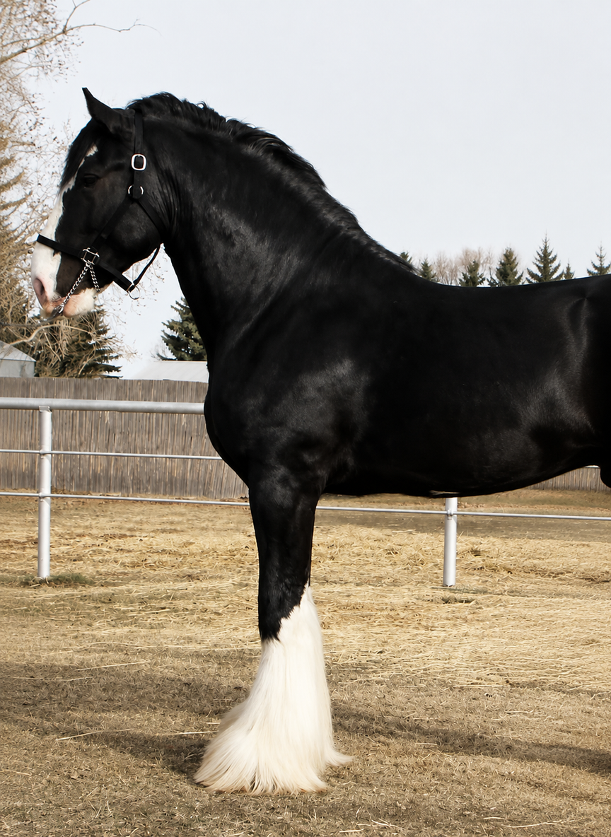 Clydesdale horse thumbnail