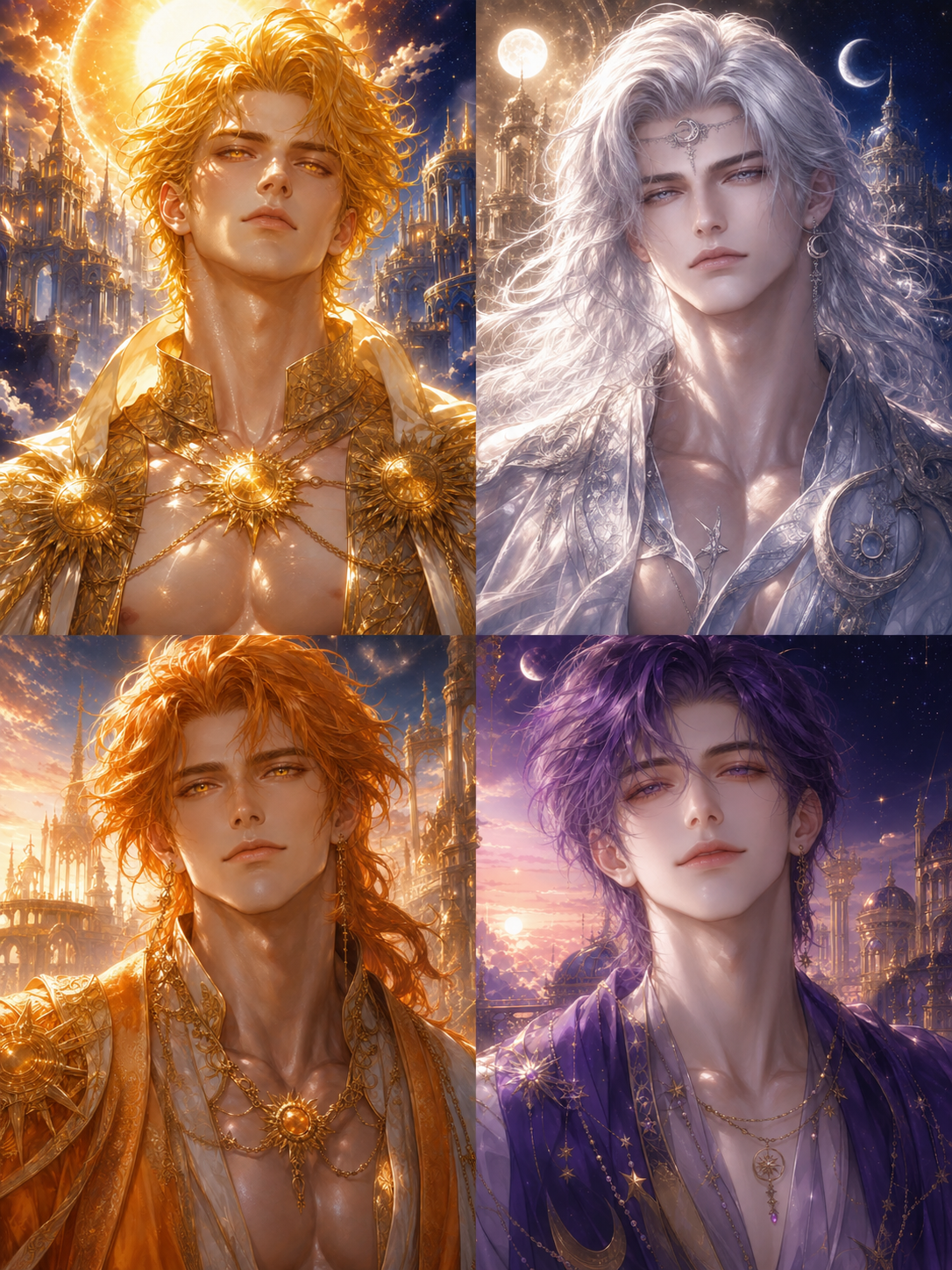 Four Gods Made Me the Moon Priest thumbnail