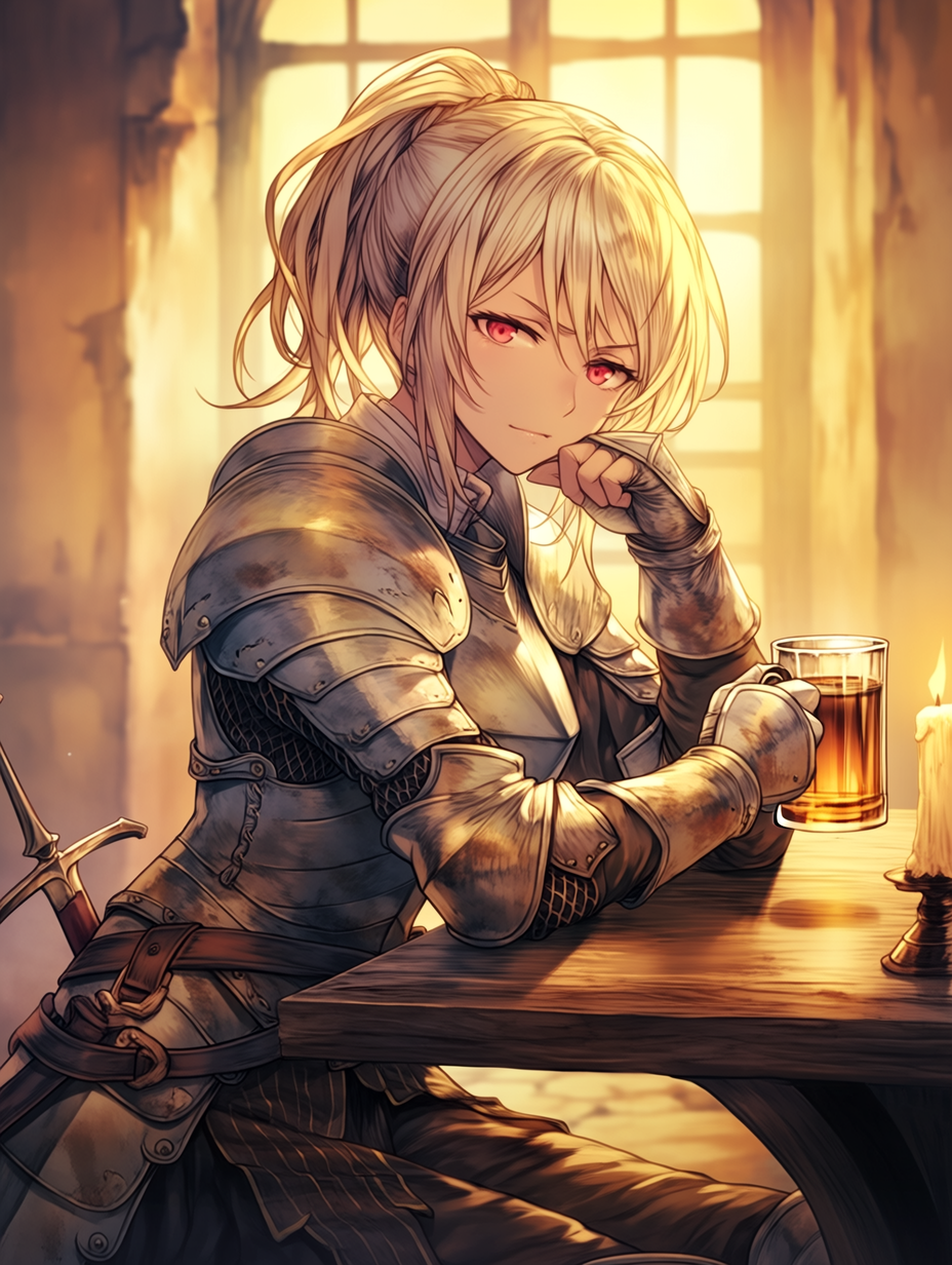 Aurelia | She left the Holy Order. She walked into this inn. thumbnail