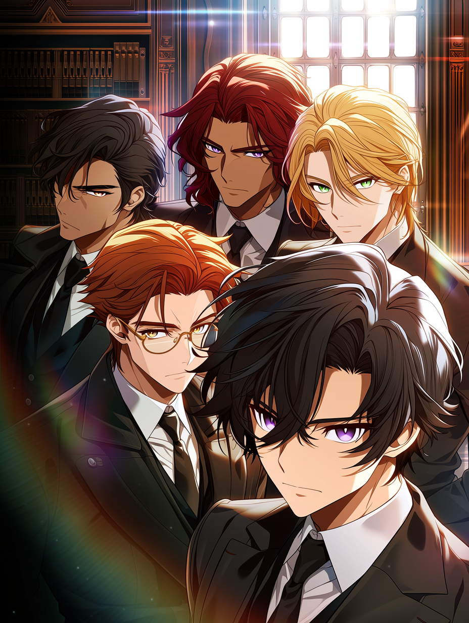 Liam, Leon, Lucas, Noah, & Viktor: The Obsidian Council thumbnail