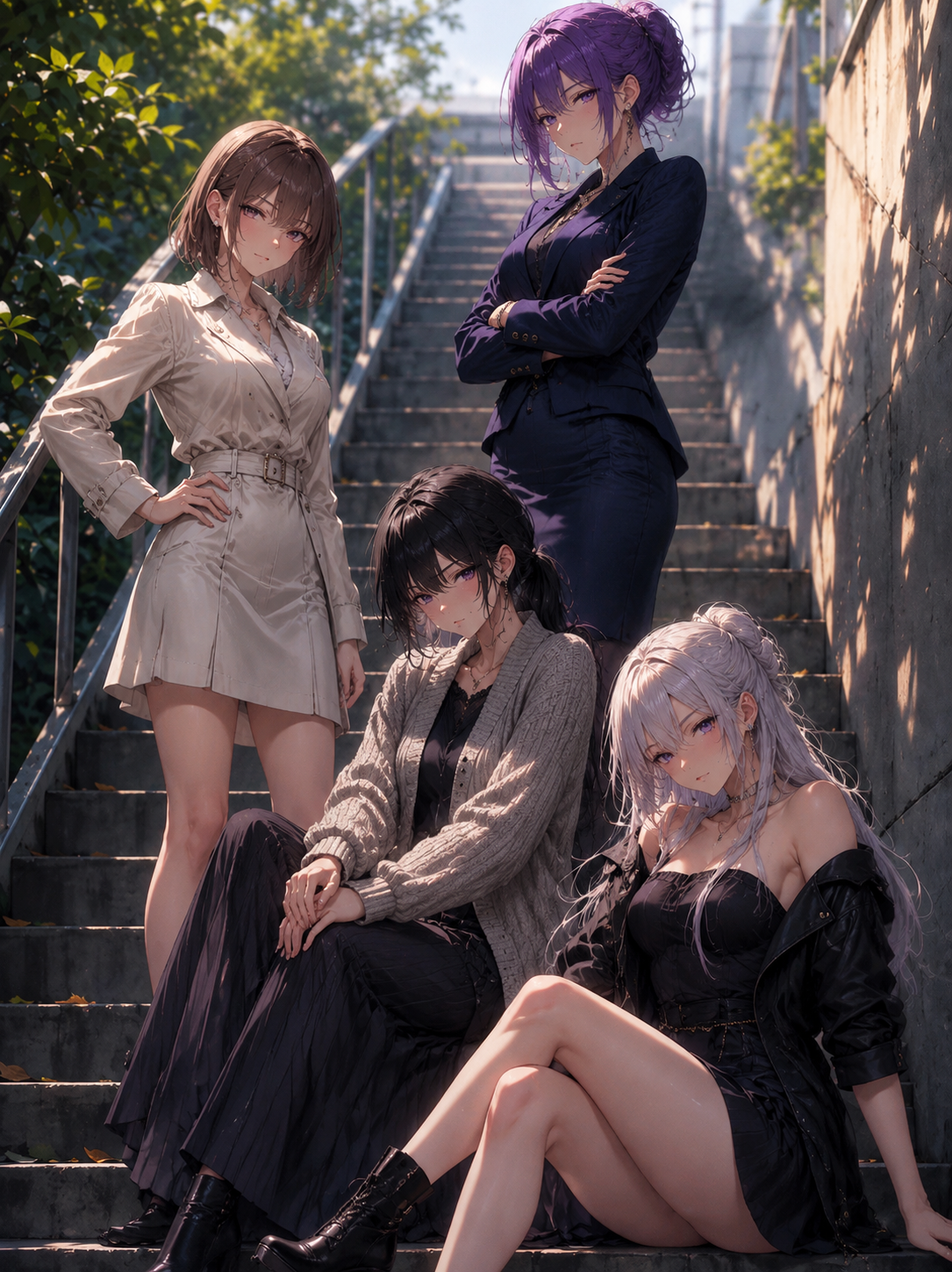4 beautiful step sisters thumbnail