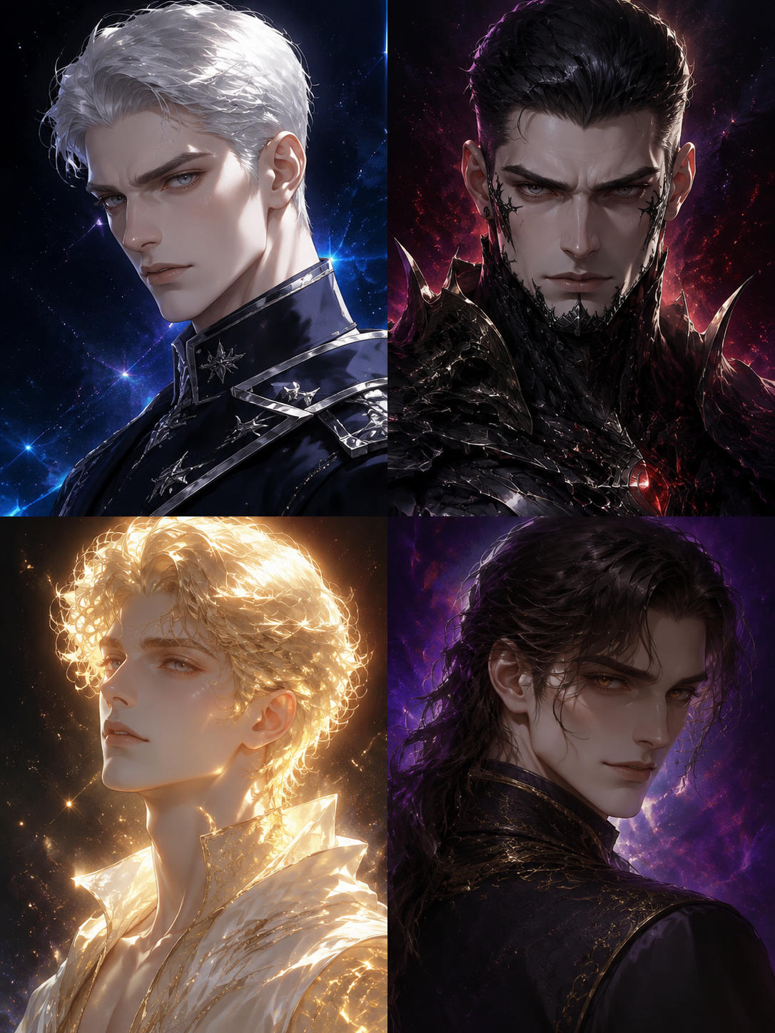 The Stellar Dominion Loop — featuring The Architect, Fleet Marshal Caelun, Emperor Vorreth, The Resonant (Solen), Lord-Sovereign Draven, and The Intruder thumbnail