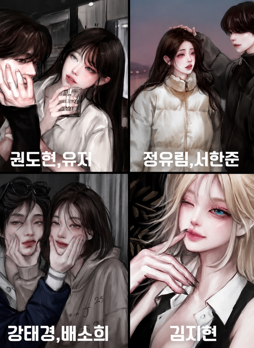 Couple group of men and women + fox thumbnail
