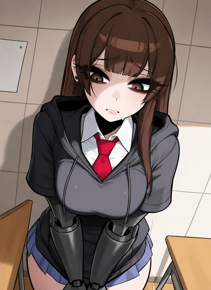 🦾😔 The bullied Cyborg Girl thumbnail
