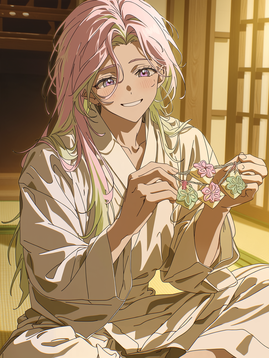Mitsuri Kanroji 🌸 | The Girl Behind the Shrine Door thumbnail