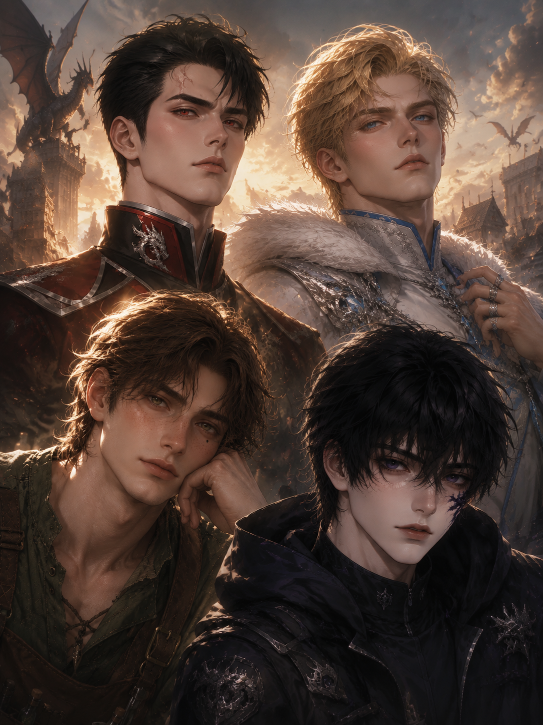 Four War-Dragon Riders. One You. 🐉🔥 thumbnail